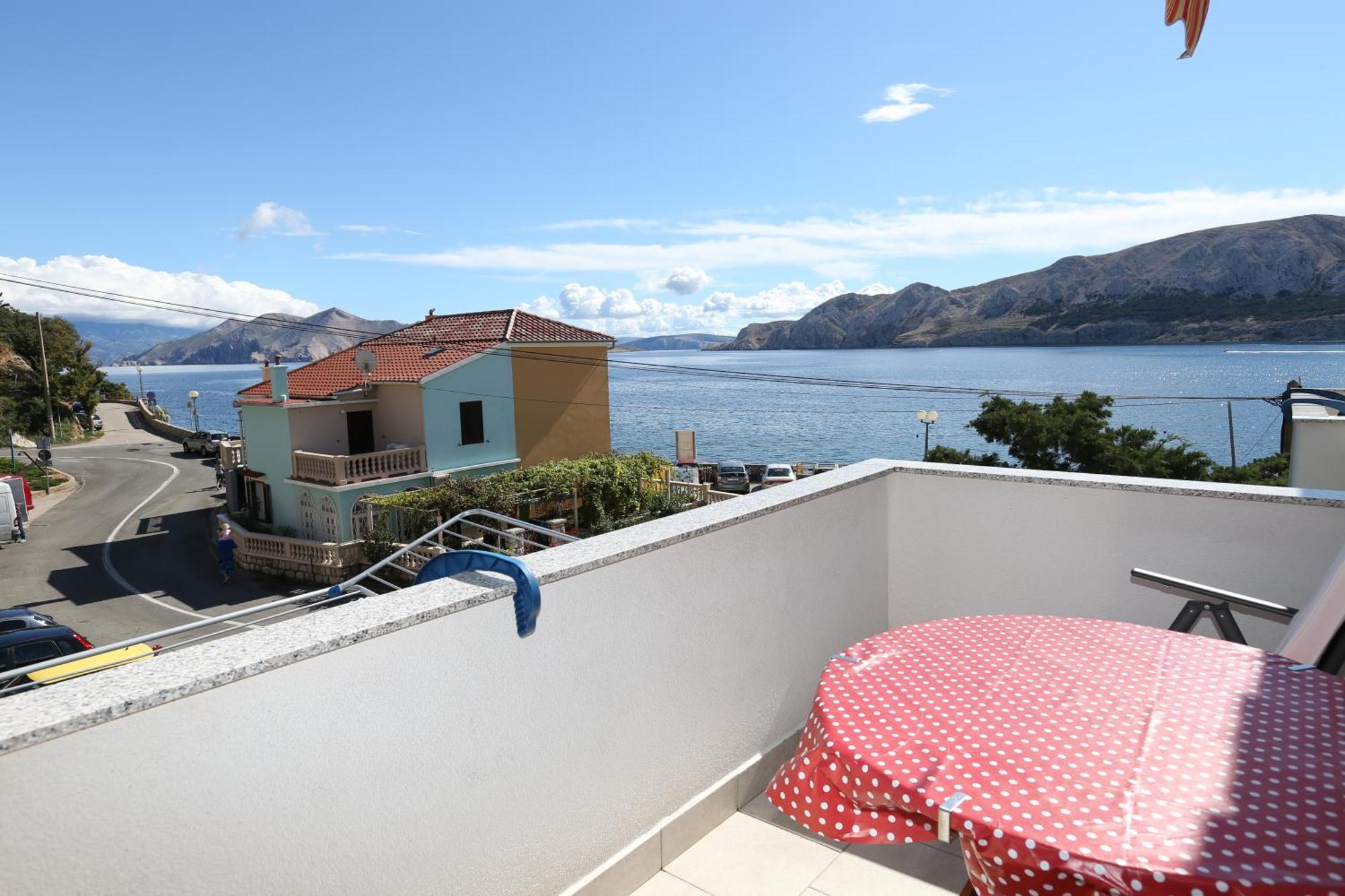 Rooms With The Sea View Baška Eksteriør billede